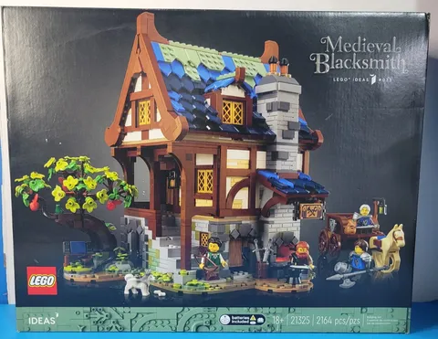 LEGO Ideas Medieval Blacksmith 21325 Complete Set 2164 Pieces NIB Sealed Retired