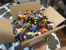 LEGO USED 3lbs Minifigure Lot STAR WARS Potter Parts Torsos Pieces Huge Mix