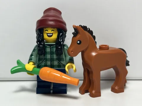 LEGO CMF Horse and Groom Minifigure (71032) Series 22 Collectible Minifigure