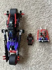 LEGO NINJAGO Street Race of Snake Jaguar 70639, Mr. E & Bike, Armor
