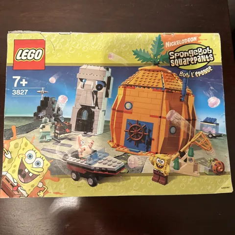 LEGO SpongeBob SquarePants: Adventures in Bikini Bottom (3827) Instructions Only