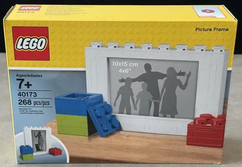 Lego Iconic Buildable Picture Frame 40173 Brand New & Sealed Free Shipping