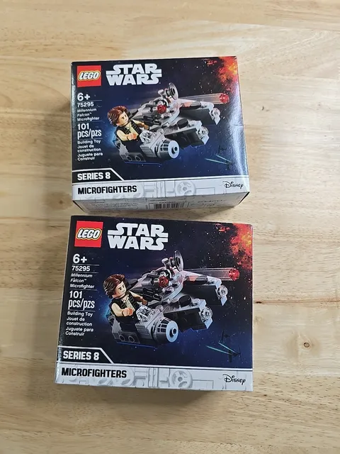 2 Pack LEGO Star Wars: Millennium Falcon Microfighter (75295)