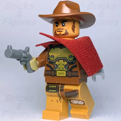 LEGO Overwatch Jesse McCree Minifigure Bounty Hunter 75972 ow007 Cole Cassidy