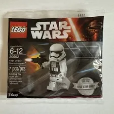 LEGO 30602 STARWARS First Order Stormtrooper Polybag Minifigure -New and Sealed!