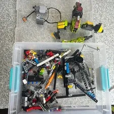 LEGO Exo-Force Technic Mixed Parts Lot Mech Motor Gears Vintage 2000s Incomplete