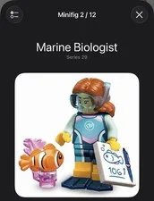 LEGO Series 29 Collectible Minifigures 71052 - Marine Biologist
