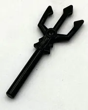 Lego New Black Minifigure Weapon Trident Part