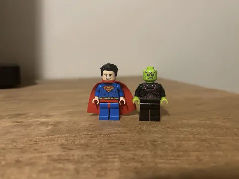 Lego DC Braniac and Superman Lot of 2 Minifigures