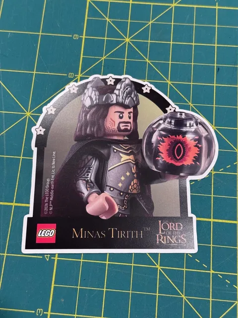 LEGO Minas Tirith Launch Event Exclusive Sticker - Aragorn (Lord of the Rings)