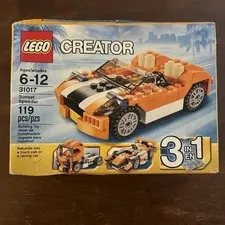 LEGO CREATOR: Sunset Speeder (31017) 3 in 1 Ages 6-12 119 Piece