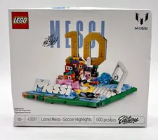 LEGO 43011 Lionel Messi Soccer Highlights 500 Pieces Building Set Brand New