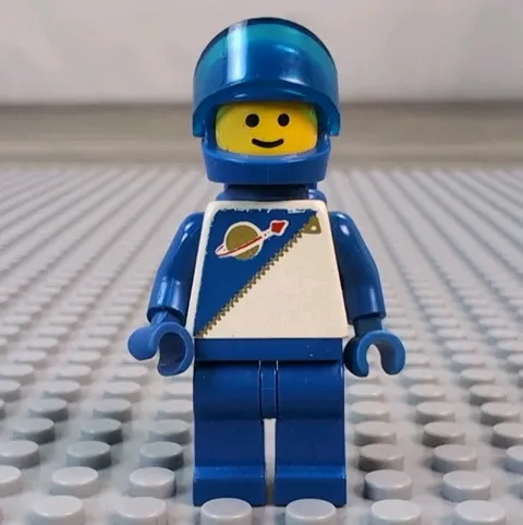 Vintage Futuron LEGO Blue Minifigure 6990 6884 6893 6703 6828 Space Astronaut