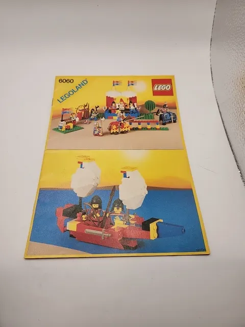Lego Castle Knight's Challenge (6060) Instruction Booklet Only
