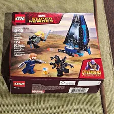 LEGO Marvel Super Heroes 76101 Outrider Dropship Attack 124pcs Infinity War