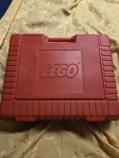 Vintage 1985 LEGO Red Carrying Case Storage Box - Very Good - 85RS2