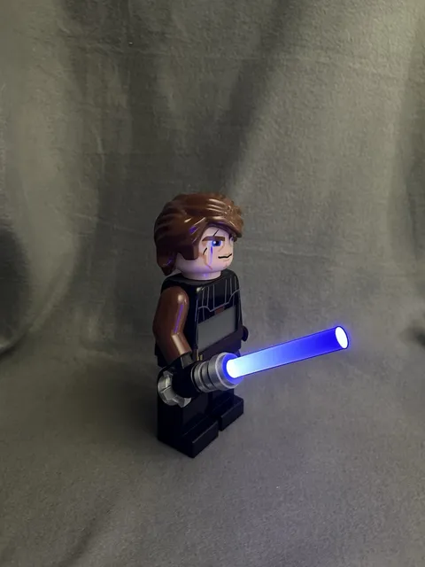 Lego Clock Light-Up Sabers Anakin, Maul, Vader Yoda 3d Print Clocks Not Included