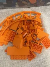LEGO Bulk Lot Orange pieces Bricks & Pieces Parts Plates