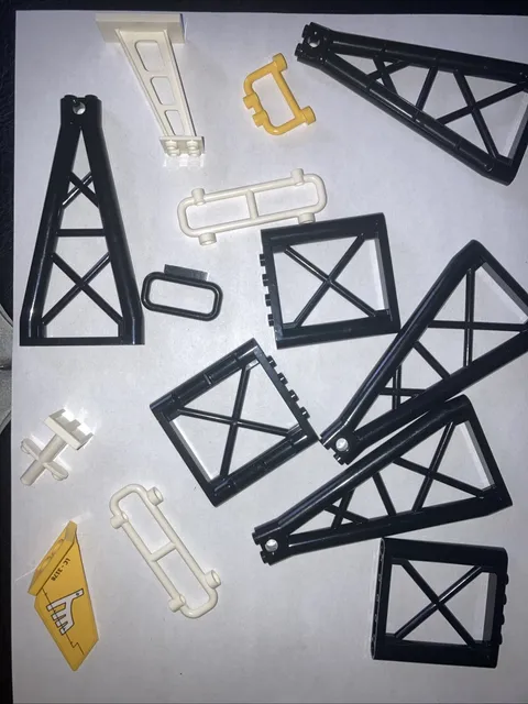 Lego Scaffolding Pieces; 14 Piece Lot