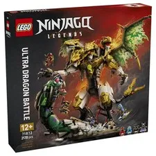 LEGO NINJAGO Ultra Dragon Battle Set 71847 Great Devourer dragon 4 Minifigures