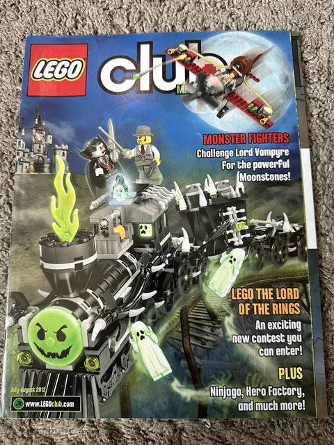 Lego Club Magazine July August 2012 - Monster Fighters