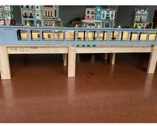 Lego Subway And Train Custom Moc   Perfect Lego Table