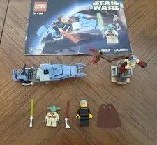 LEGO Star Wars 7103 Jedi Duel 100% Complete With Minifigures 