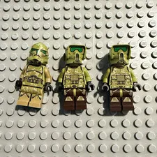 LEGO Star Wars kashyyyk Trooper Minifigures Lot of 3
