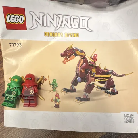 LEGO NINJAGO Dragons Rising Heatwave Lava Dragon 71793