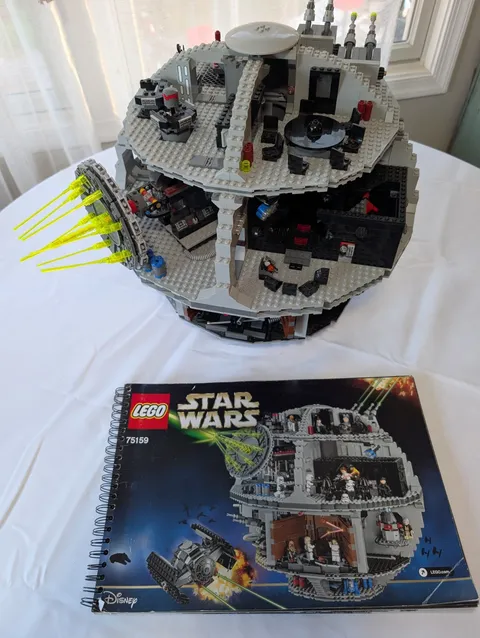 LEGO Star Wars: Death Star (75159) W/ Manual, 99% Complete No Minifigures