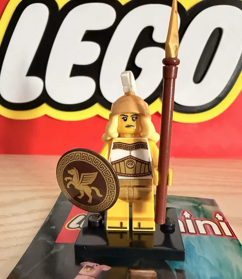 Lego CMF Series 12 Battle Goddess Minifigure With Accessories 