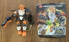 Hero Factory 6221 - NEX - INCOMPLETE Lego Bionicle Figure With Box