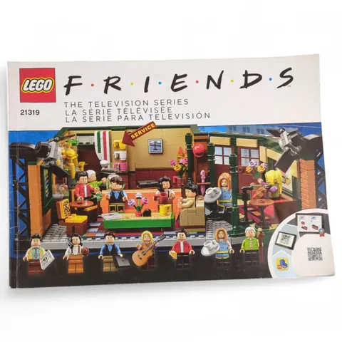 Lego 21319 Ideas Central Perk Replacement Instruction Manual Only Pre-owned
