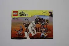 LEGO® The Lone Ranger 79106 Cavalry Builder Set Instruction Manual Only!