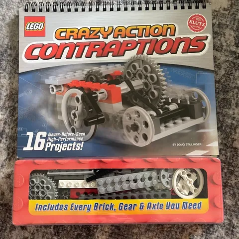 Lego Crazy Action Contraptions Klutz Book 16 High Performance Projects U