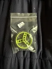LEGO Wheel 41mm Znap Thin Tread with Black Tire 41mm Directional Tread (32247)