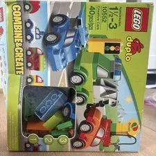 Retired 2013 LEGO Duplo Creative Cars Combine & Create 10552 Complete Set w/Box