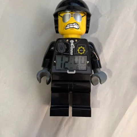 LEGO The LEGO Movie Bad Cop Minifigure Alarm Clock 5003022 Digital LED Retired