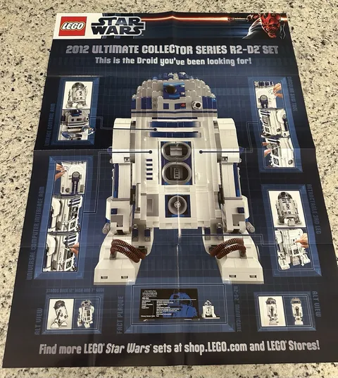LEGO Star Wars UCS Promo Poster Lego 10225 R2-D2