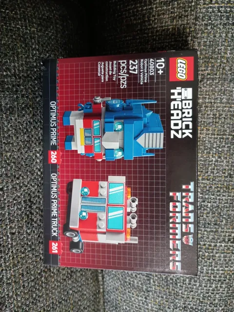 40803 Optimus Prime & Optimus Prime Truck LEGO BRICKHEADZ New Sealed