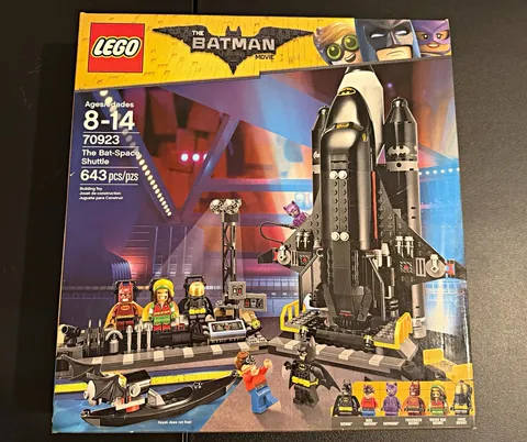LEGO Batman Movie 70923 The Bat-Space Shuttle Complete Set 643 pcs Ages 8-14