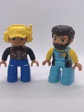 Lego Duplo Career Figures Replacement Figures from set Construction Man Diver 
