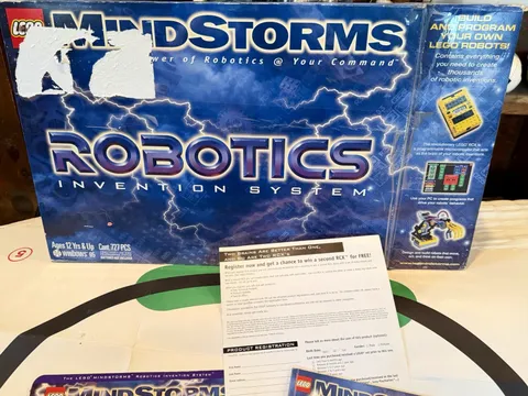 Lego Mindstorms Robotics Invention System Robots 1999 INCOMPLETE