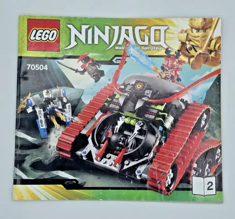 LEGO 70504 Ninjago Garmatron  INSTRUCTION MANUAL ONLY, Book 2, 2013