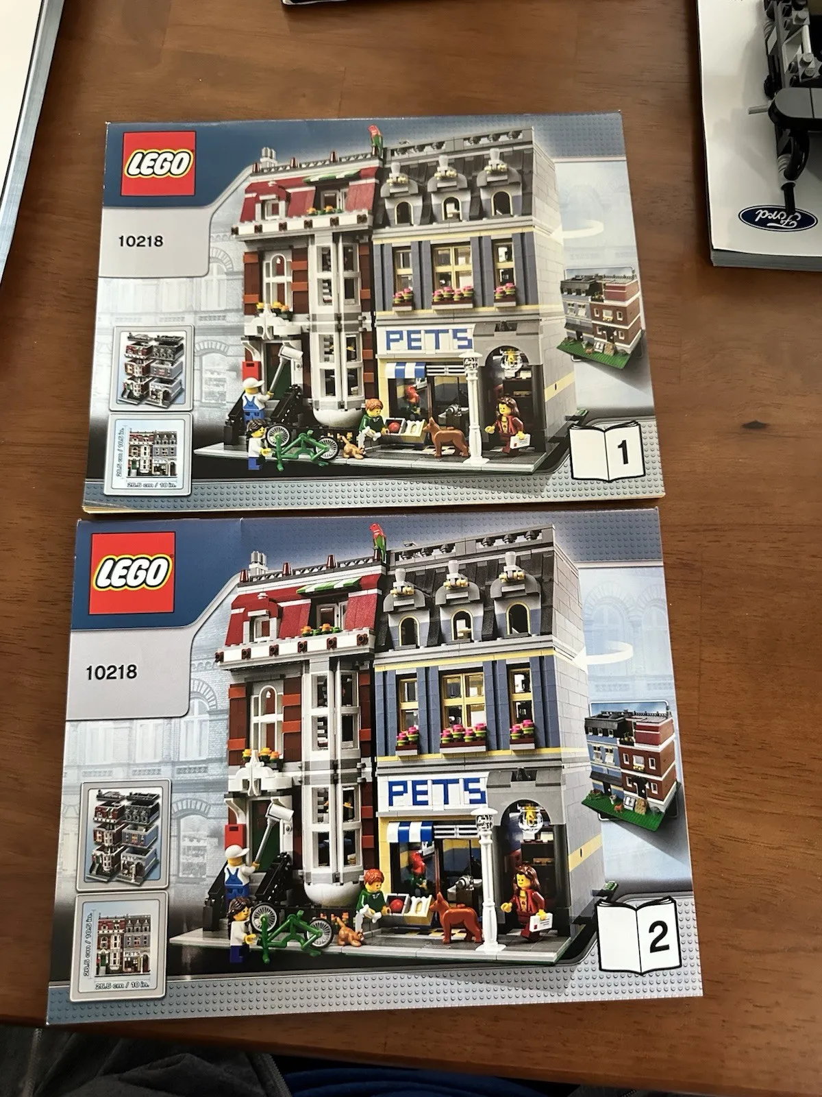 LEGO Instruction Manual Creator 3-in-1 #10218 Pet Shop. No Bricks
