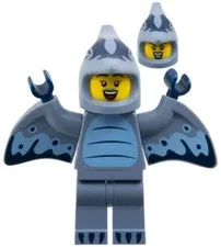 LEGO® Minifig col454 - Pterodactyl Costume Fan