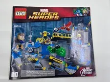 LEGO Marvel Super Heroes 76018: Avengers: Hulk Lab Smash Book 1 ONLY