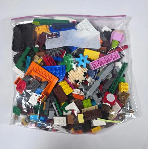 LEGO and lego like Bulk Lot Assorted Bricks Pieces & Parts Multicolor