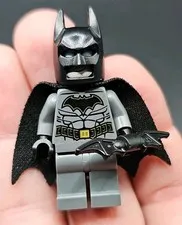 LEGO® Batman Minifigure - Dark Bluish Gray Suit w/ Cape & Mask 76159 76160