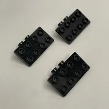 Lego 93274 Black Replacement Parts Pieces Lot of 3